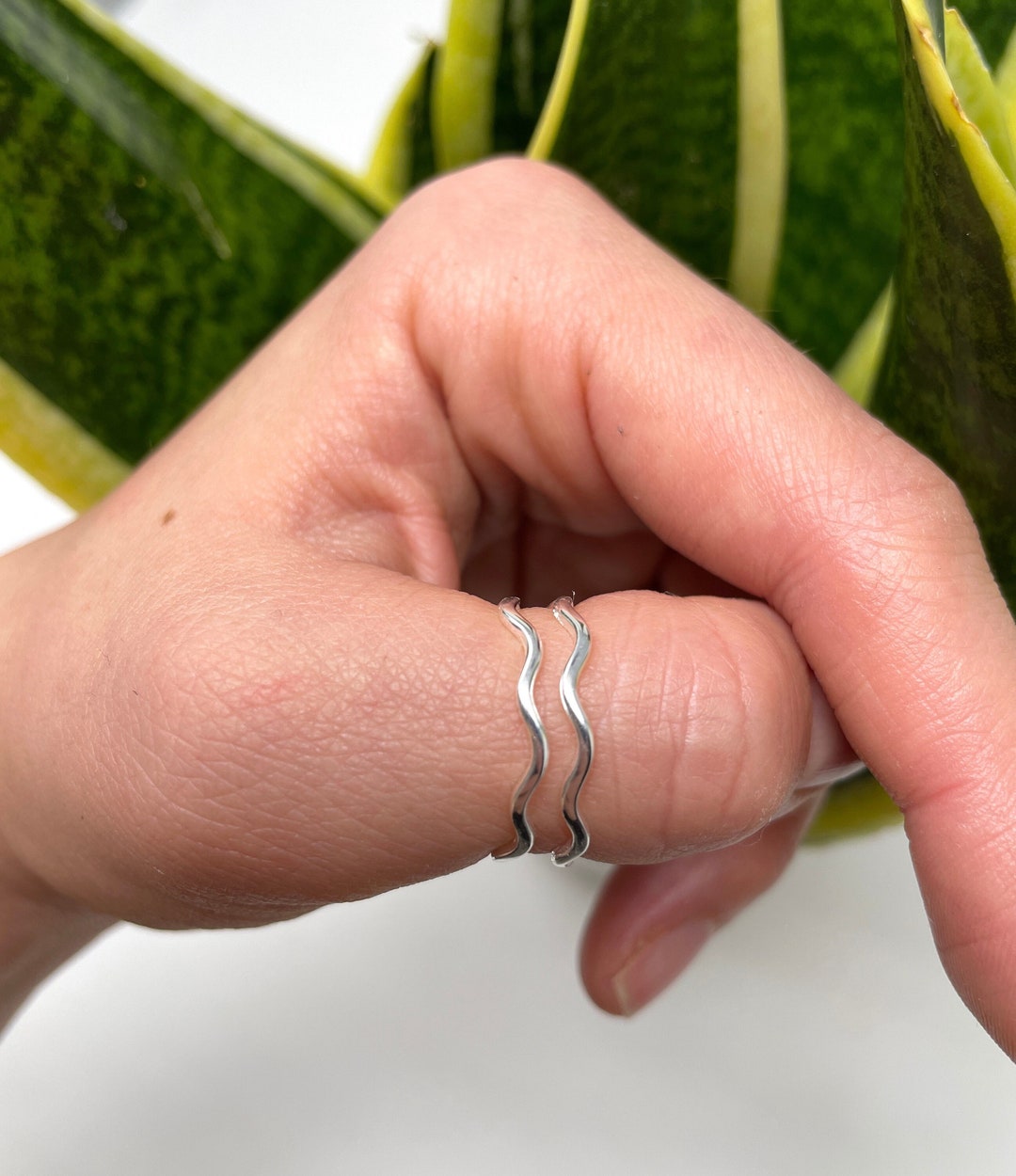 アクセサリー Vintage Silver Narrow Wave Ring 925 il_1080xN.5864540883_mcom.jpg
