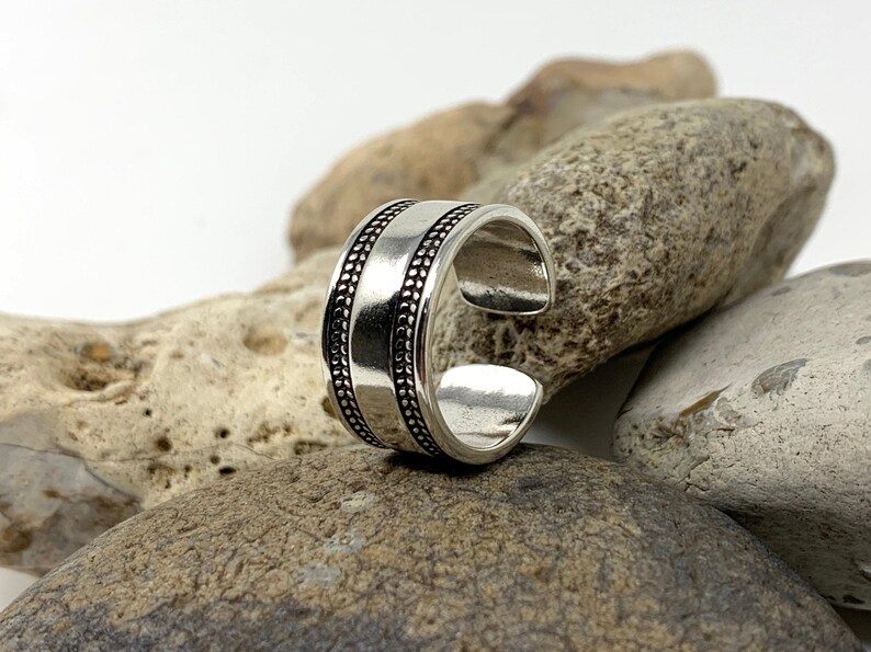Silver Chunky Statement Ring Boho Ring Vintage Ring Chunky Etsy UK