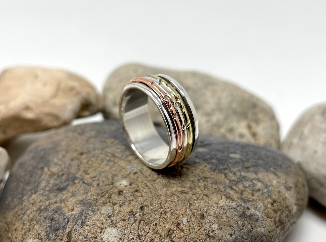 Bague en argent sterling .925 • Ajustable et empilable