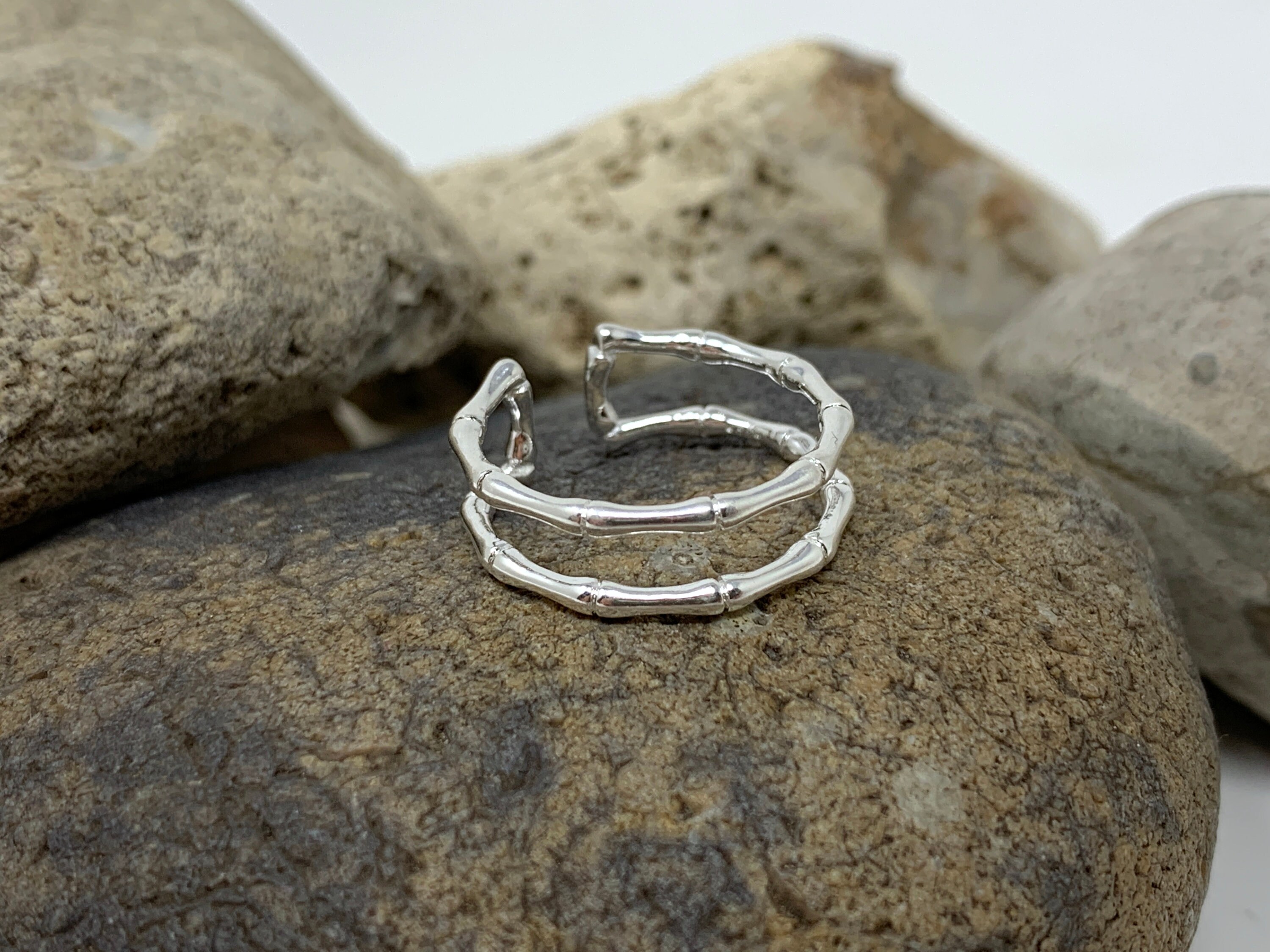 vintage bamboo ring silver925 12号 GUCCI Bamboo Ring Silver SILVER925 Vintage 5micx6