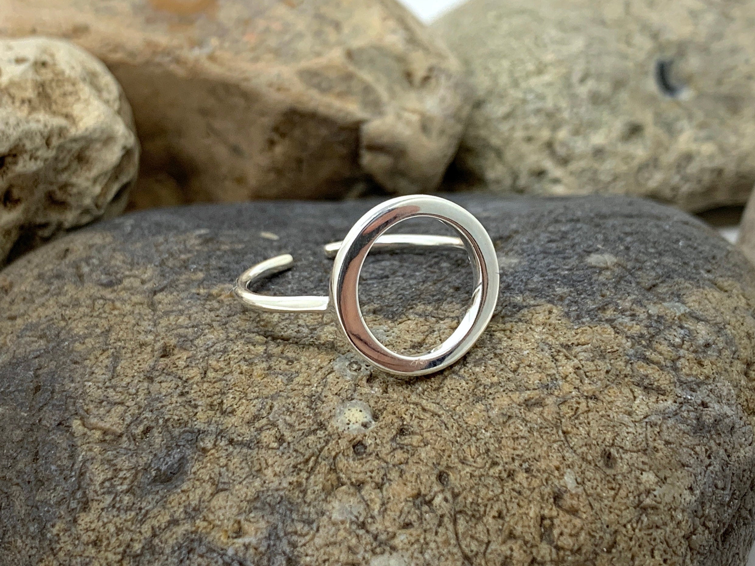 ALT-S SV925 Stack Circle Ringシルバー