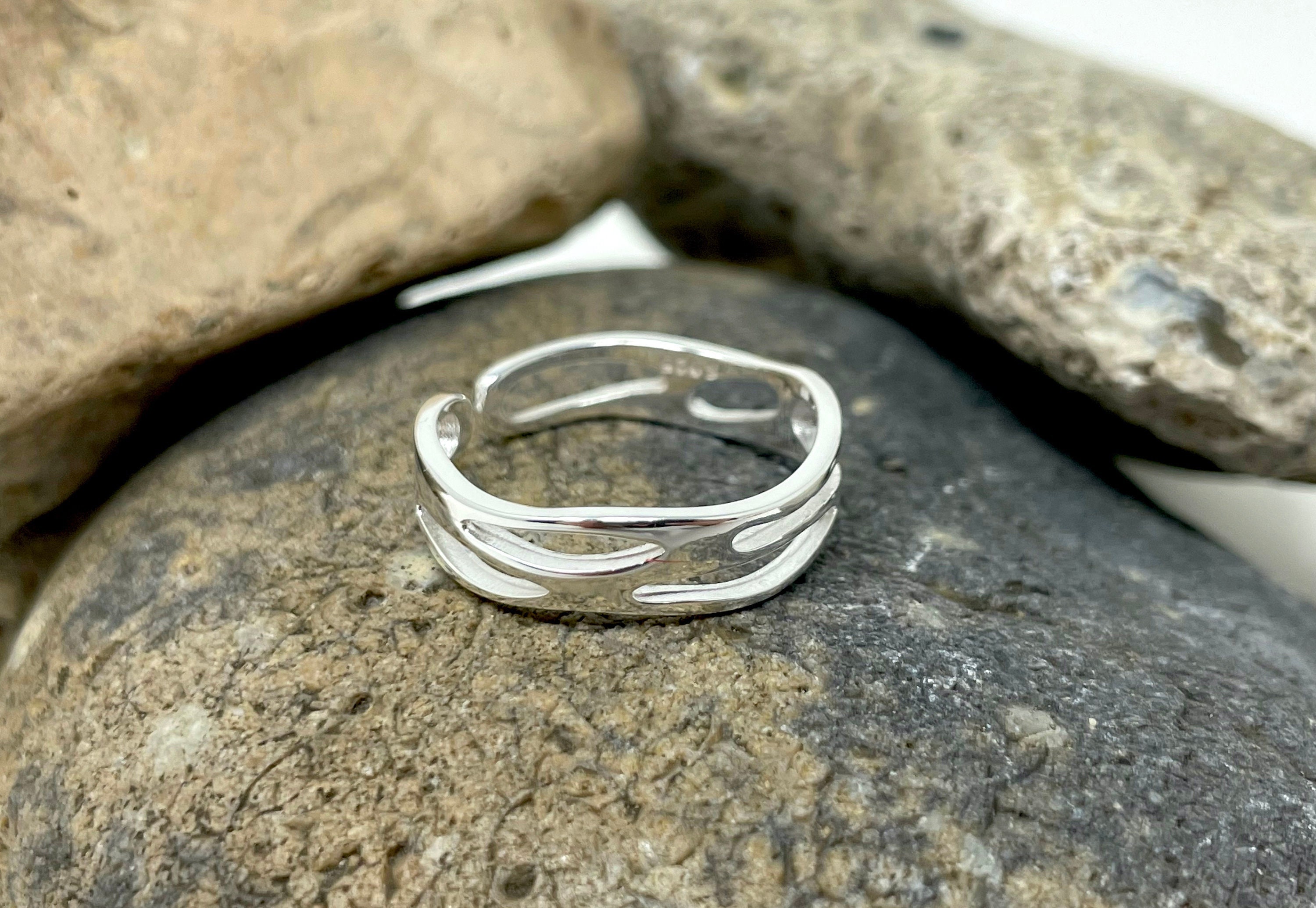 TATIANA☆[Silver925] Wavelet Ring Designer fashion, Seoul-fully created | W Concept