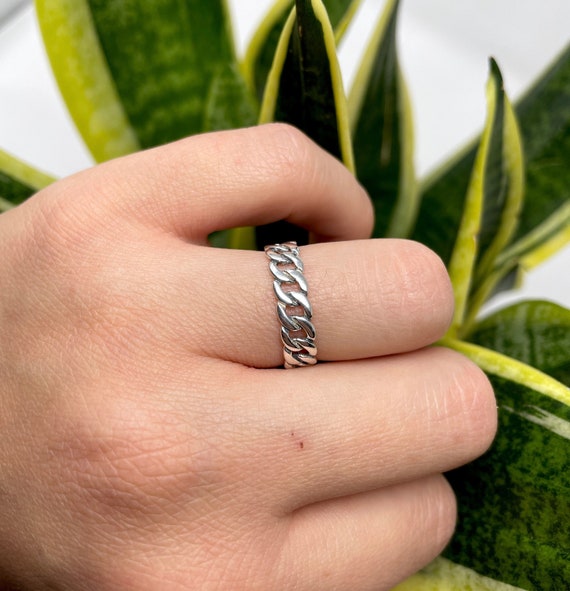 とっておきし新春福袋 Silver Sterling 925 Ring, Ring Chunky Ring, Chain アクセサリー