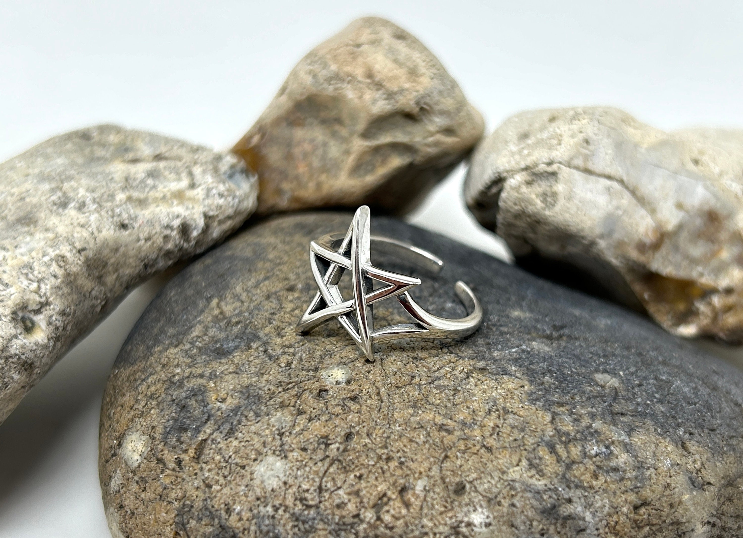 Pentacle Star Silver Ring★私だけの個性 il_1080xN.3797224591_1hsx.jpg