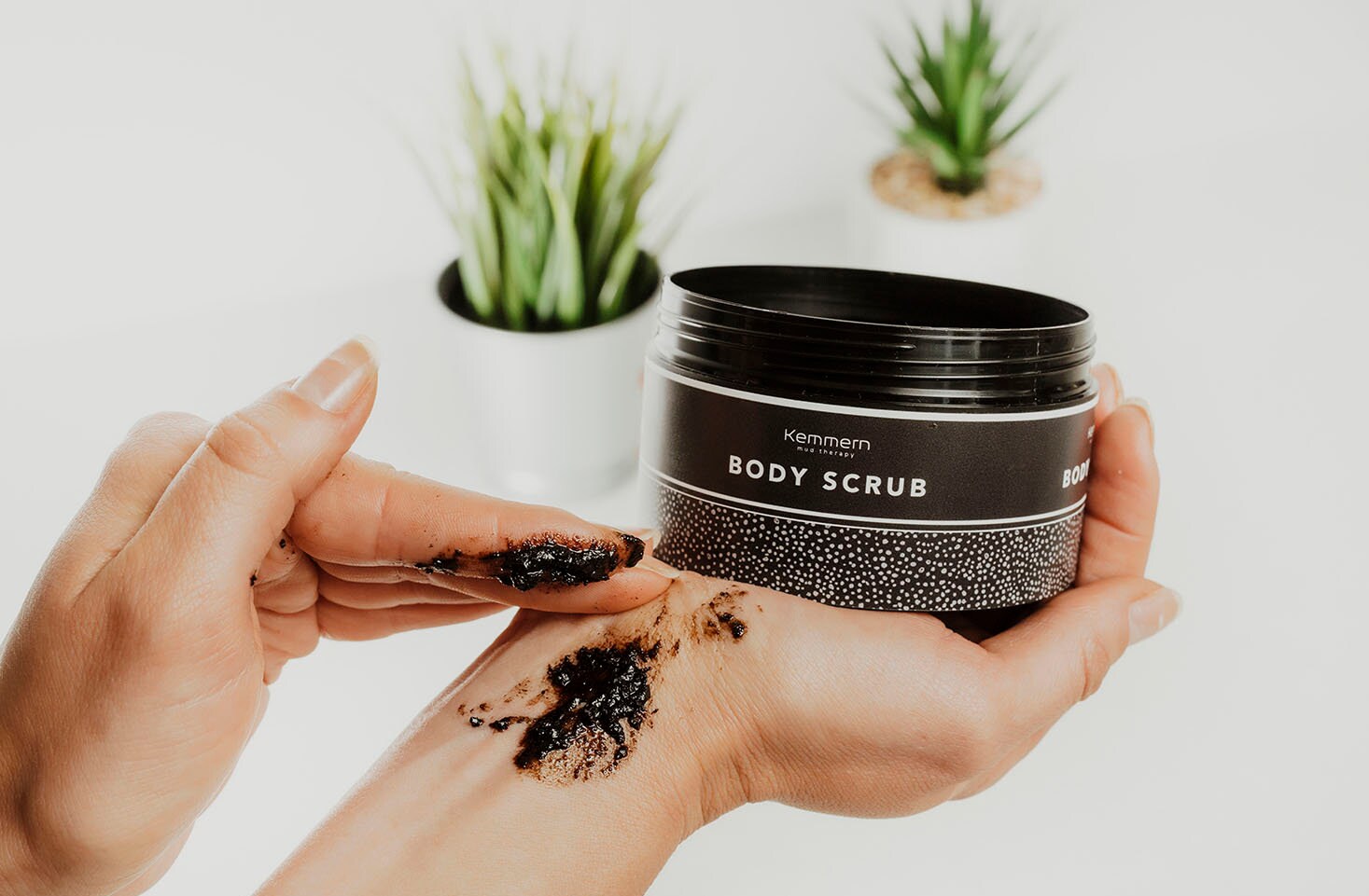 Healing mud body SCRUB fresh citrus aroma. Etsy