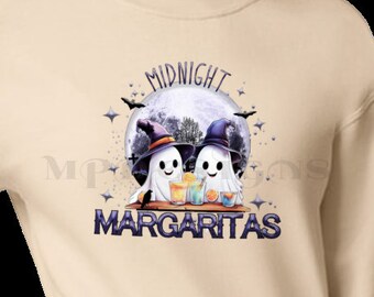 Midnight Margaritas-sweater met ronde hals