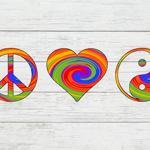 Download digitale Pace Amore Armonia Arcobaleno