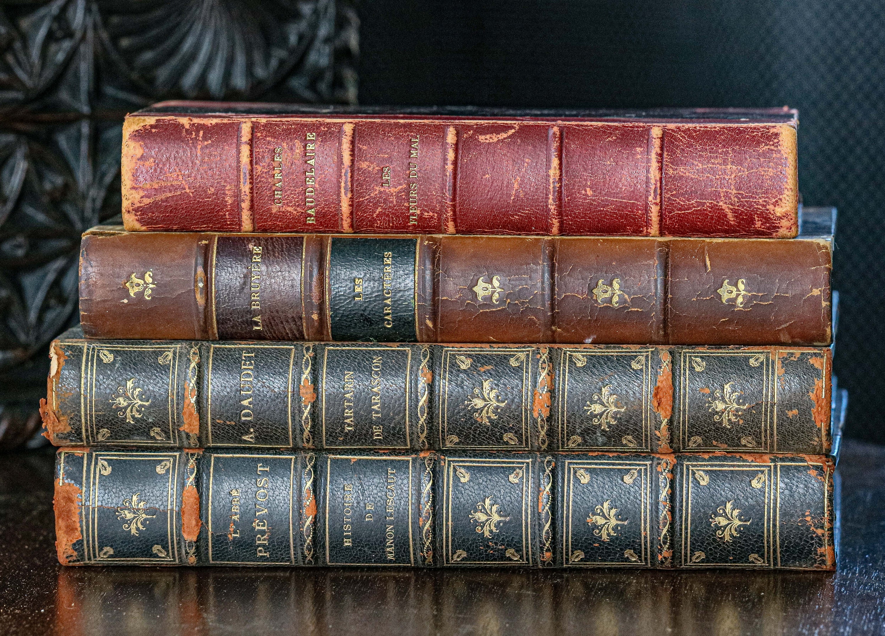 Antique Decorative Book Collection 2 Etsy