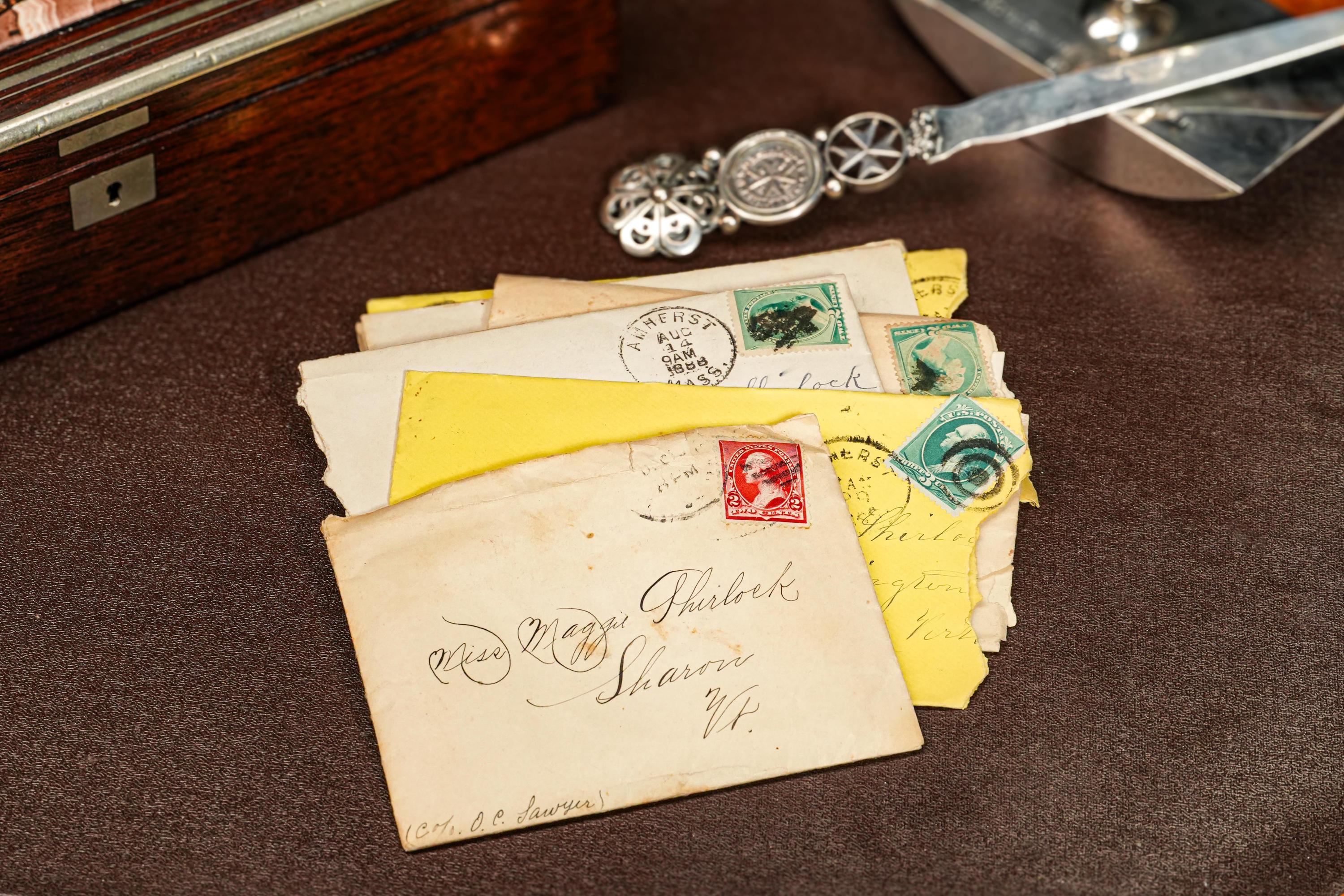 Lovely Collection of Handwritten Antique Victorian Letters ...