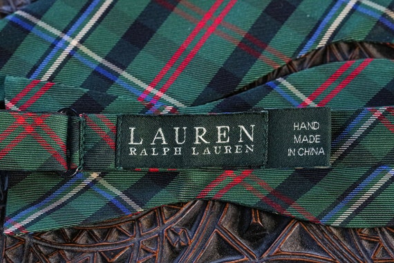 Sophisticated Ralph Lauren Silk Plaid Tartan Men'… - image 4