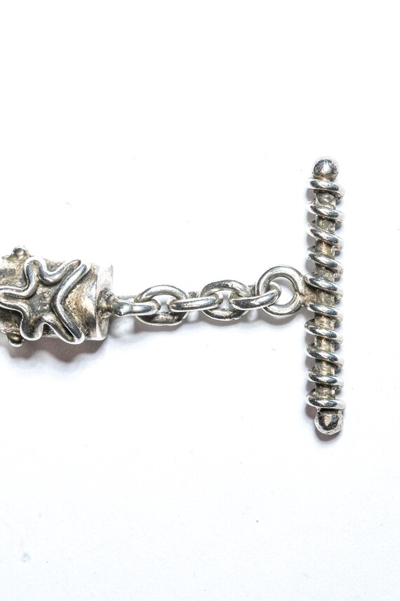 Fantastic Modern Sculptural Rectangular Link Vint… - image 7