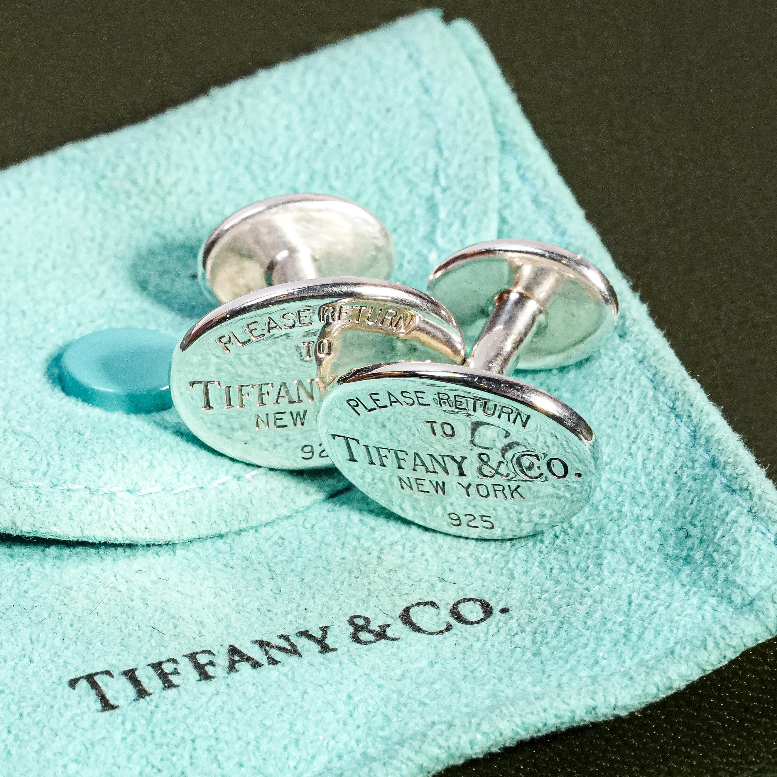 Tiffanys and Co Cufflinks - Etsy
