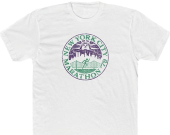 New York Marathon 1979 "Vintage Look” T-Shirt - Bella/Canvas Jersey Cotton