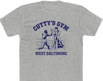 Camiseta CUTTY'S GYM - Bella/Canvas Jersey Algodão