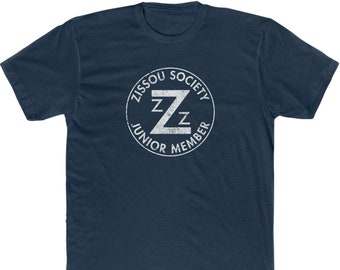 Team Zissou Jr Member "Vintage Look" T-Shirt - Bella/Canvas Jersey Cotton