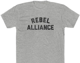 Rebel Alliance "Vintage Look" T-Shirt - Heathered 50/50 Blend