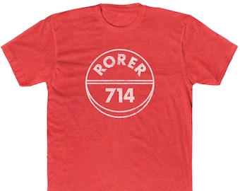 Rorer 714 &quot;Vintage Look&quot; T-Shirt - Heathered 50/50 Blend