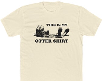 This Is My Otter T-Shirt - Bella/Canvas Jersey Baumwolle