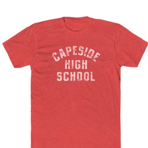 Capeside High School &quot;Vintage Look&quot; Gym T-Shirt - Heathered 50/50 Blend