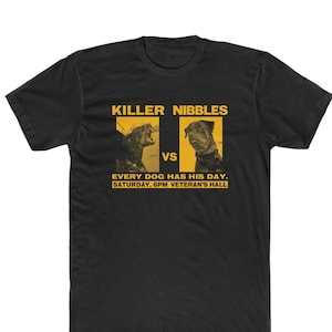 Killer vs Nibbles T-Shirt - Bella/Canvas Jersey Cotton