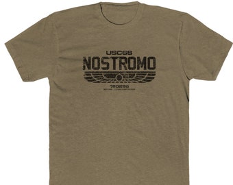 NOSTROMO &quot;Vintage Look&quot; T-Shirt - Heathered 50/50 Blend