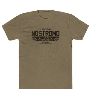 NOSTROMO &quot;Vintage Look&quot; T-Shirt - Heathered 50/50 Blend