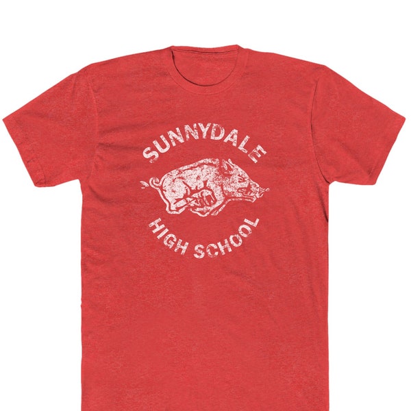 Sunnydale High School "Vintage Look" T-Shirt - Heathered 50/50 Blend