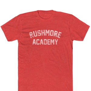 Rushmore Academy &quot;Vintage Look&quot; T-Shirt - Heathered 50/50 Blend