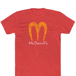 McDowell&#39;s Burgers &quot;Vintage Look&quot; T-Shirt - Heathered 50/50 Blend
