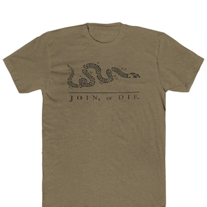 Join Or Die T-Shirt - Bella/Canvas