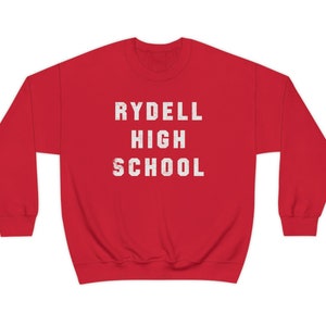 Rydell High School &quot;Vintage Look&quot; - Crewneck Fleece Sweatshirt