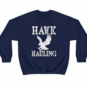 Hawk Hauling &quot;Vintage Look&quot; - Crewneck Fleece Sweatshirt