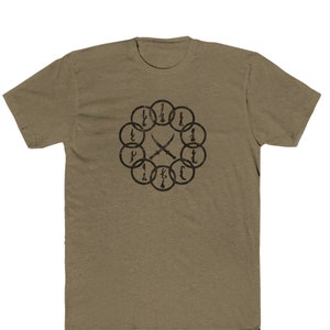 10 Rings T-Shirt - Heathered 50/50 Blend