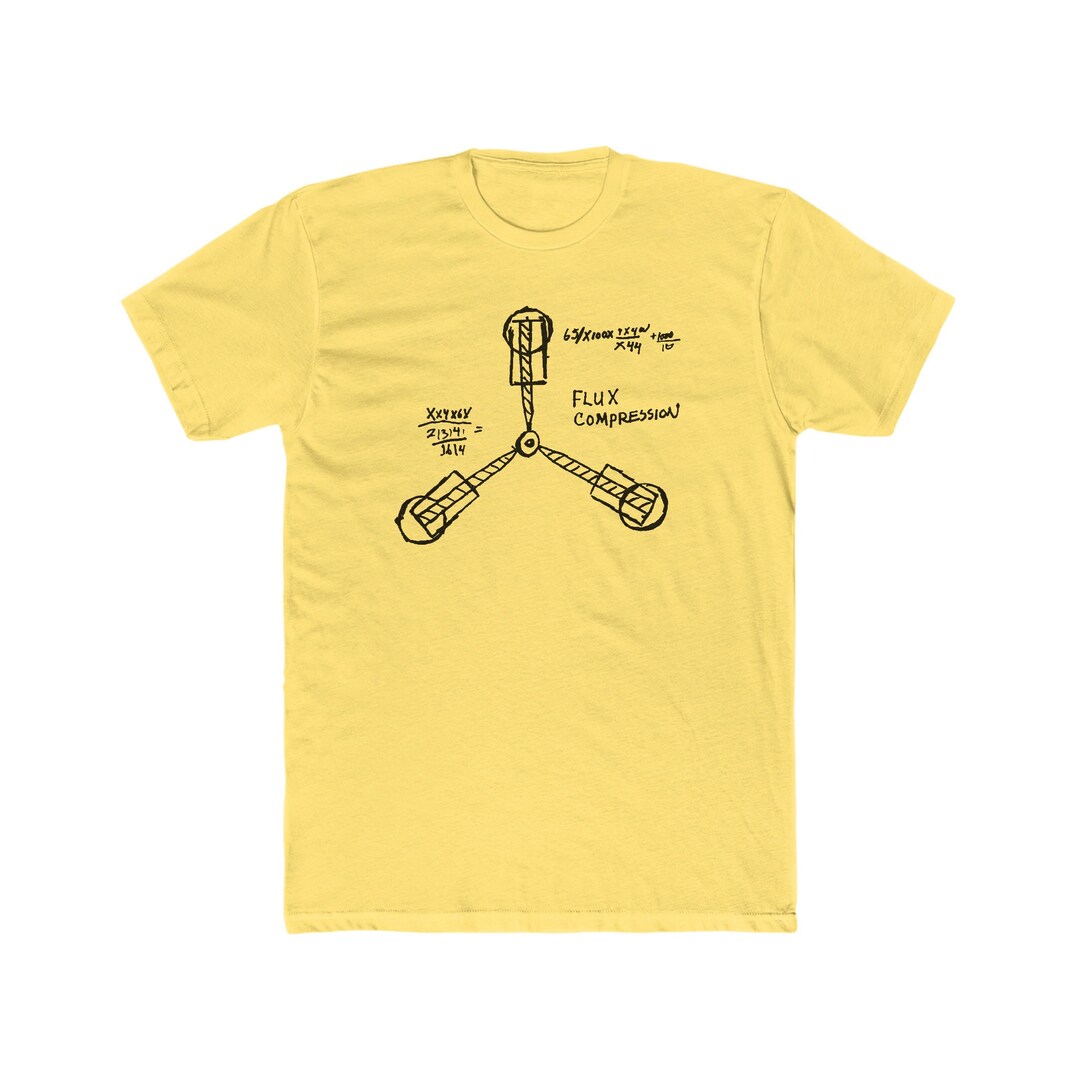 Flux Capacitor T-shirt - Bella/canvas Jersey Cotton - Etsy
