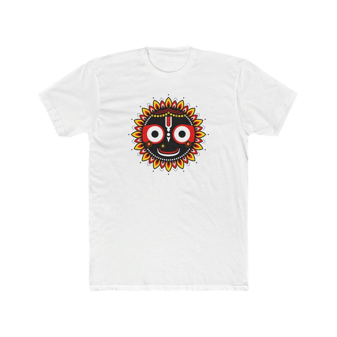 JAGANNATH Hare Krishna T-shirt Bella/canvas Jersey Cotton