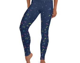 constellation yoga pants