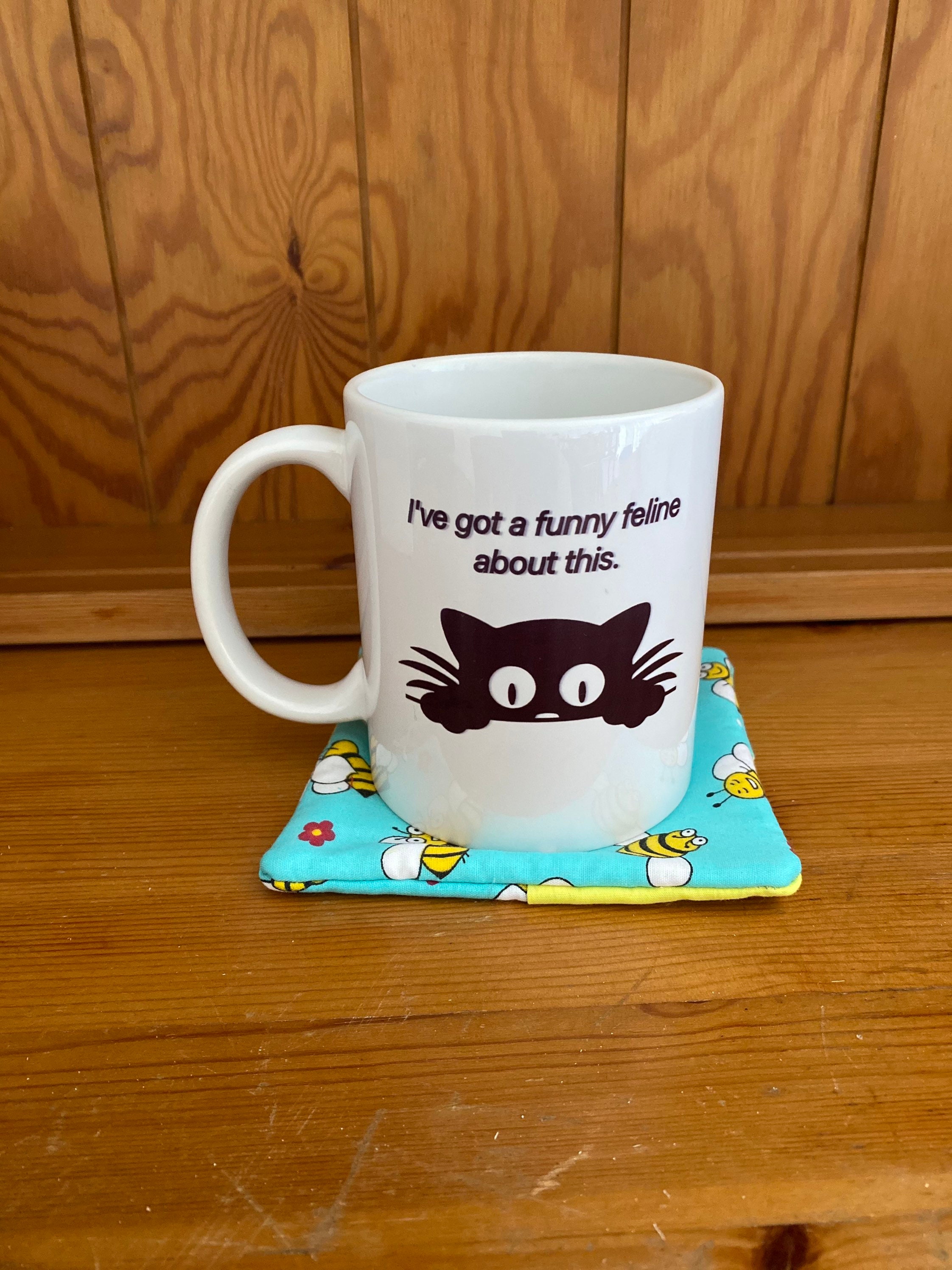 Funny Mugs Comedy Cat Mug Custom Mugs Personalised Gift Etsy
