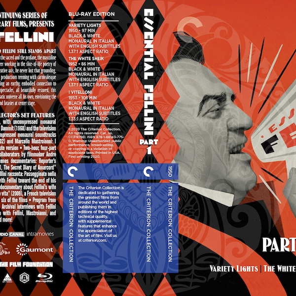 Essential Fellini (Version 2) (Fake Criterion Covers)