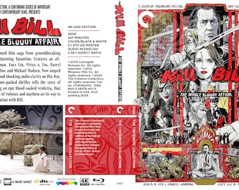 Kill Bill The Whole Bloody Affair (White) (Fake Criterion Cover)