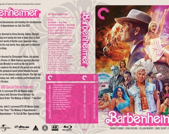 Barbenheimer (copertina falsa del Criterion)