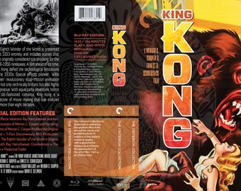 キングコング - 1933 (偽クライテリオンカバー) - Etsy 日本