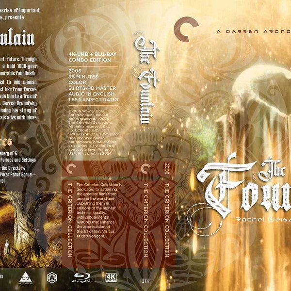 The Fountain (Version 1) (Fake Criterion Cover)
