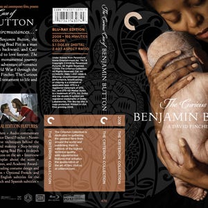 El curioso caso de Benjamin Button (Portada falsa de Criterion) Versión 3 Sin tipo