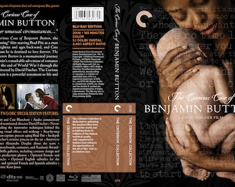 The Curious Case of Benjamin Button (Fake Criterion Cover) with Case