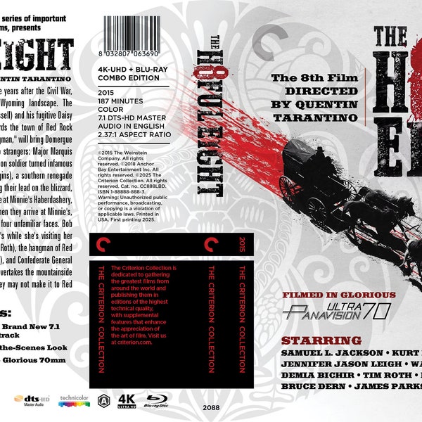 Hateful Eight (Fake Criterion Cover)