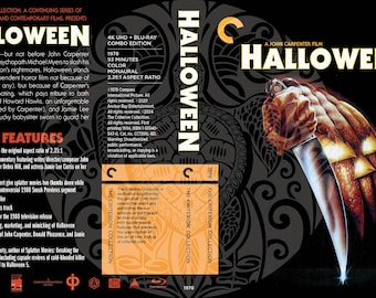 Halloween (Fake Criterion Cover for The CC Laserdisc Collection Based on the Original Laserdisc cover)