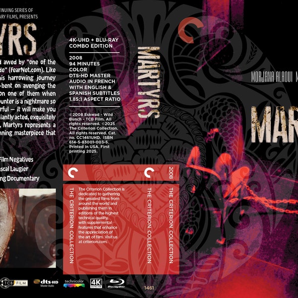 Martyrs (Fake Criterion Cover)