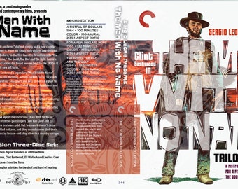 The Man With No Name Trilogy (Fake Criterion Cover)