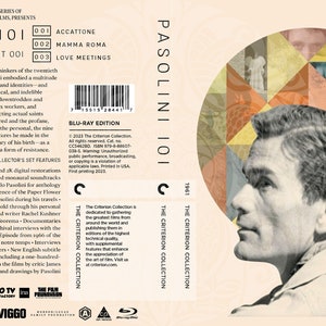 Pasolini I0I 9 Films Boxset (Fake Criterion Covers)