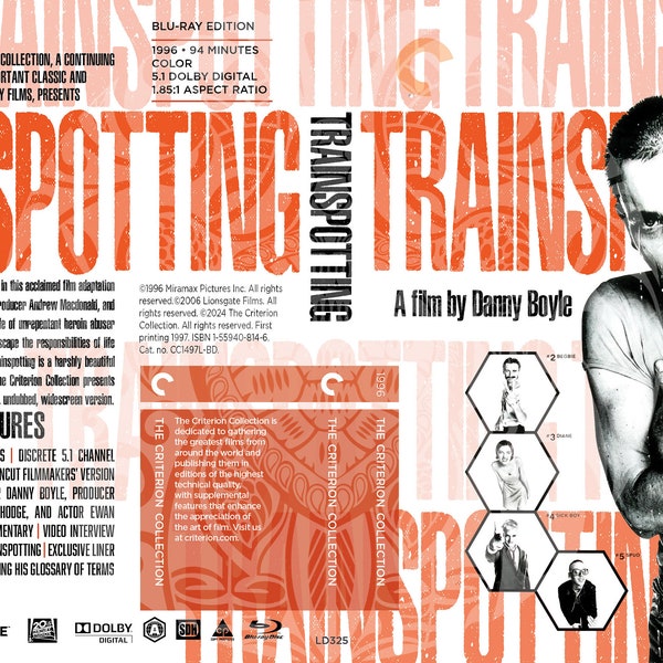 Trainspotting (Fake Criterion Cover for The CC Laserdisc Collection)